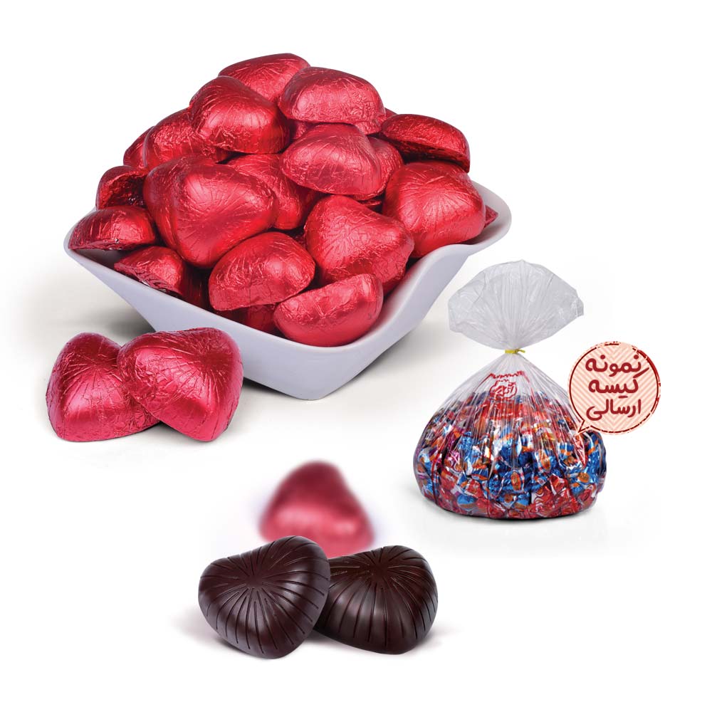 شکلات قلبی مالشی فله آی سودا