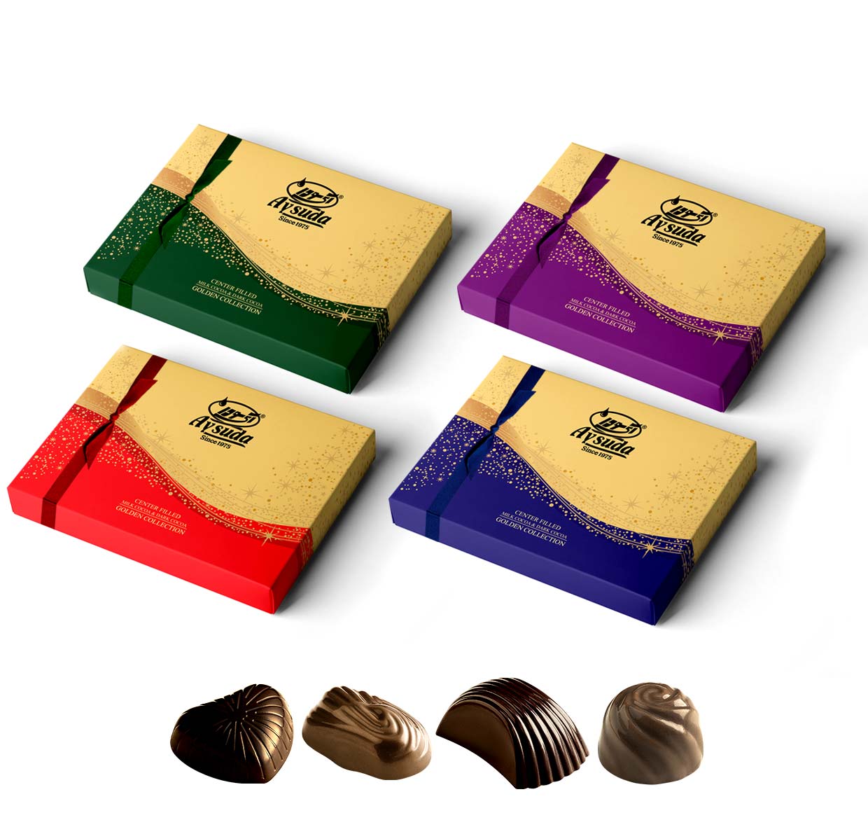 Golden Collection VIP Gift Chocolate - Aysuda Food Industrial Group